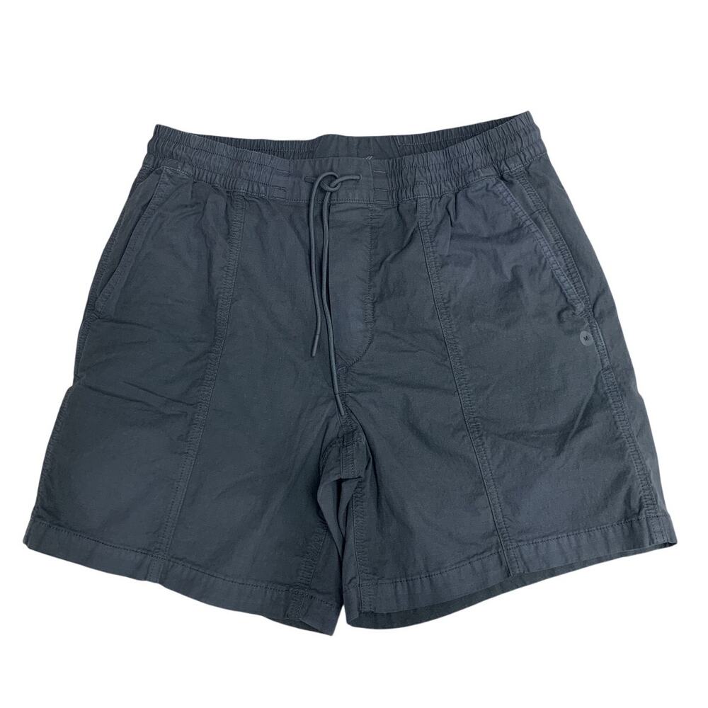 New American Eagle Mens Medium Gray Elastic Drawstring Waist Trekker Shorts
